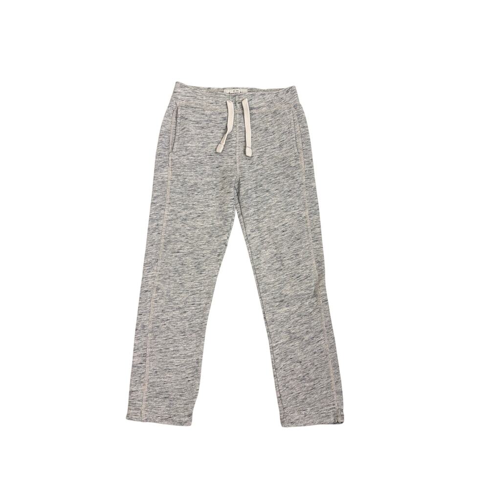 Abercrombie Gray Fleece Lounge Straight Joggers Drawstring Sweatpants Small 8